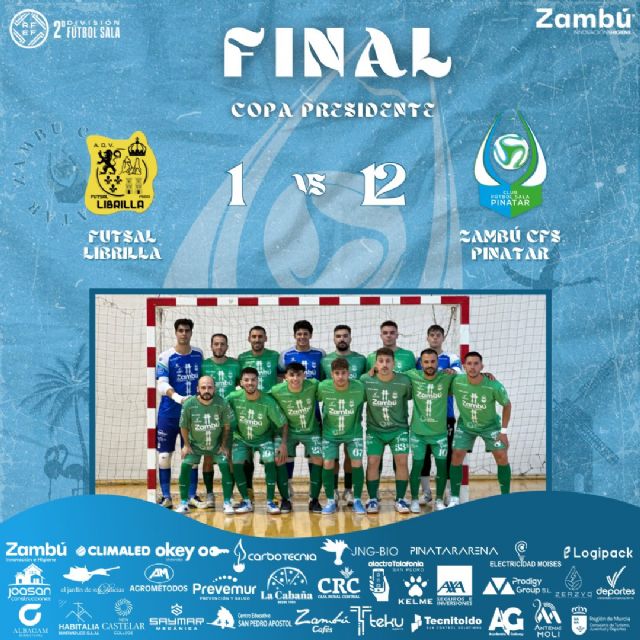 Zambú CFS Pinatar pasa a la siguiente ronda de la Copa Presidente con una exhibición